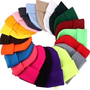 Wholesale Solid Color Custom Logo beanie Hat Manufacturers